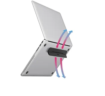 Karšto pardavimo Xiaomi mijia miwu Patvarus plonas ir lengvas nešiojamasis nešiojamas atramos pasvirimo kampas dizaino Nešiojamojo kompiuterio aušinimo ventiliatorius