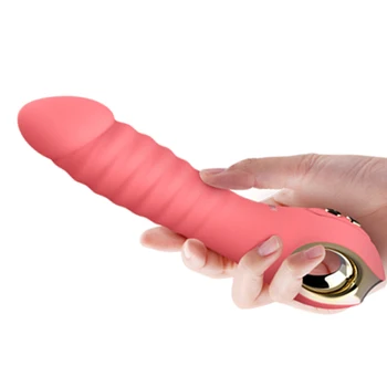 Leten šildomos Pasakų lazdelė, vibracijos, Elektromagnetinių Impulsų veržlus seksas produktų sekso lazdelė, Suaugusiųjų Massager Sekso Žaislai Moterims