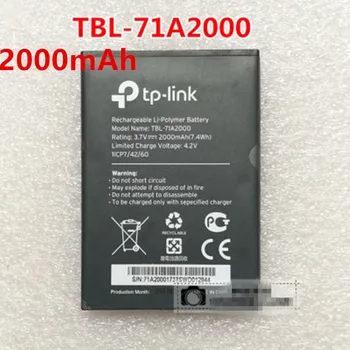 Nauja TP-LINK M5350 Akumuliatorius 2000mAh 3.7 V TBL-71A2000 TL-TR861 761 wifi mifi baterie