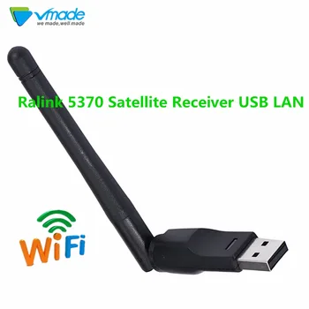 Ralink RT5370 usb 2.0 150 mbps wifi bevielio tinklo plokštė, 802.11 b/g/n tinklo adapteris, antena nešiojamas kompiuteris mini wifi Dongle