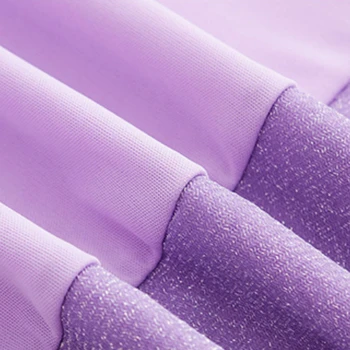 Sijonai Moterims Vasaros Akių Pyragas Purple Elegantiškas, Tiulis Ins Karšto Pasakų Prašmatnus Elegantiškas Šalis, Paprastų Moterų Lieknas Laisvalaikio Prarasti Ulzzang