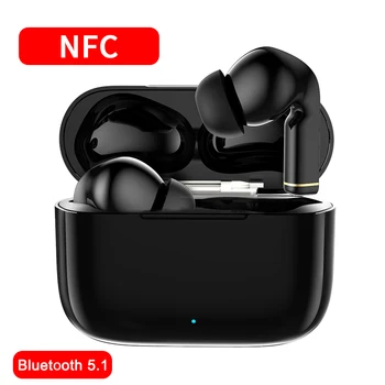 TWS Bluetooth 5.1 Ausinės Ausinių Stereo HiFi Tiesa Belaidžio In-ear Ausinių Ausų Žaidimas Sporto NFC Laisvų rankų Triukšmo slopinimas
