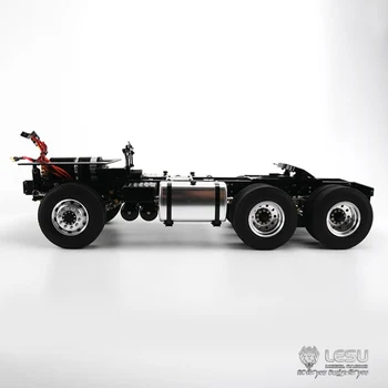 1/14 RC LESU 6*6 Scania, Metaliniu korpusu Blokatorius Ašių TAMIYA Traktoriaus, Sunkvežimio Modelis 
