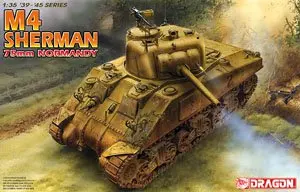 1/35 masto modelis Dragon 6511 M4 (75mm) Sherman vidutinio chariot 