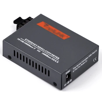 1000Base-SX/LX Netlink HTB-GM-03-SC Skaidulų Optinis media converter Multimode du kartus Optinis RJ45 2KM Pluošto radijo stotelė