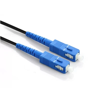 100M 1 Core SC atšakiniai optic patch cord vienos rūšies Simplex FTTH Lašas Optinio Pluošto Kabelio G652d jumper kabelis nemokamas pristatymas SCU
