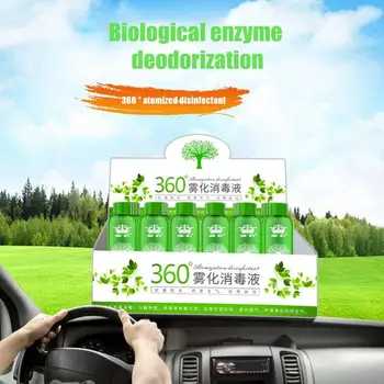 100Ml Automobilių Dezinfekavimo Deodorization Poveikio Aplinkos Oro Valymo Skystis Formaldehido Pašalinimą Protecti Atom Q8A1