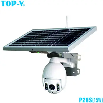 1080P vandeniui wifi saulės energijos lauko PTZ auto stebėjimo saugumo speed dome IP kameros