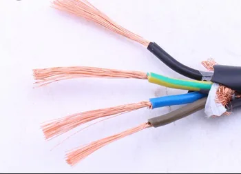 10m aukšto lankstus ekranuotas kabelis, žingsninis variklis linija, veleno jungiamosios linijos, signalas, laidas, gryno vario laidas, 3 core, 4 core