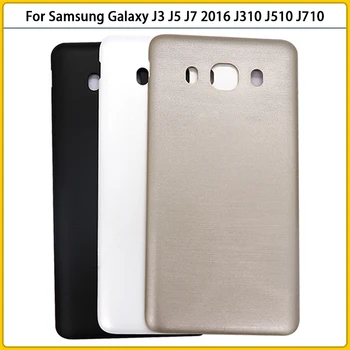 10vnt Nauji J510 Galinis Korpusas Case For Samsung Galaxy j3 skyrius J5 J7 2016 J310 J710 Plastiko Baterijos Dangtelis Durys Galinio Dangtelio Pakeitimo