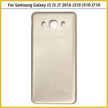 10vnt Nauji J510 Galinis Korpusas Case For Samsung Galaxy j3 skyrius J5 J7 2016 J310 J710 Plastiko Baterijos Dangtelis Durys Galinio Dangtelio Pakeitimo