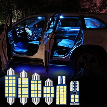 10x Klaidų Automobilių, LED Lemputes, Interjero Skaitymo Lempos Kamieno Šviesos Kia K5 Optima 2011 2012 2013 2016 2017 Priedai