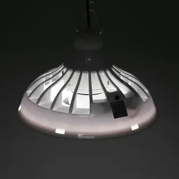 12V Ventiliatorius su LED Lempos Kabo Kempingas Palapinė Ventiliatoriaus Lauko Pėsčiųjų Namuose