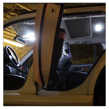 13 Baltos LED Lemputės Automobilių Žemėlapis Kupolo Lubų apšvietimo, Interjero Rinkinys, Skirtas 
