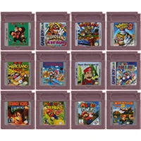 16 Bitų Vaizdo Žaidimų Kasetė Konsolės Kortelės Nintendo GBC Super Mariold Serija anglų Kalba Edition