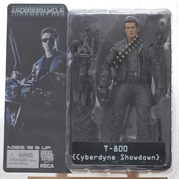 18cm Terminatoriaus Modelis Žaislai 2019 Klasikinis Filmas Arnoldas Schwarzeneggeris T800 Cyberdyne Showdown PVC Lėlės, Žaislai Vaikams, Dovanos