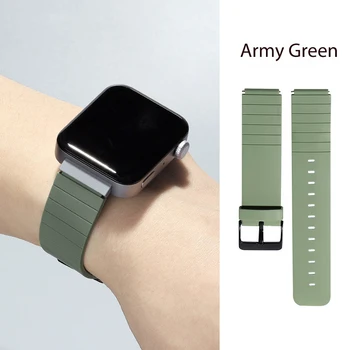 18mm minkšto Silikono Dirželis Xiaomi Smart Watch band pakeisti Apyrankę mi žiūrėti dirželis, Reikmenys