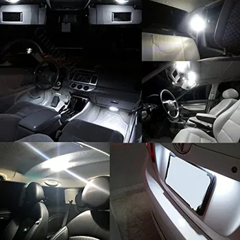 18Pcs Canbus Led Automobiliui LED Lempučių Salono Apšvietimas, Rinkinys, Skirtas 