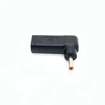 1pcs Dc USB C Tipo USB C Moterų 3,5*1.35 3.5x1.35 mm Male Plug Konverteris Maitinimo Jungtis Adapteris