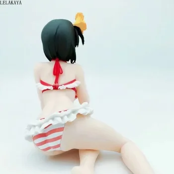1PCS Japonų Anime Kardas Meno Internete EXQ Seksualių Merginų Leafa Kirigaya Suguha maudymosi kostiumėlį Ver. 1/7 PVC Veiksmų skaičius, modelis Žaislas, lėlė Naujas