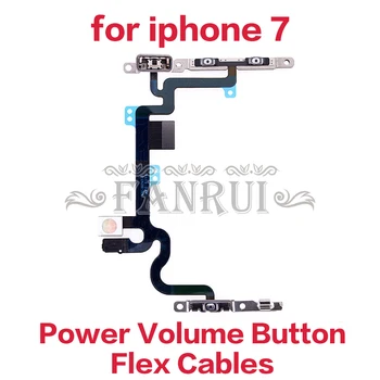 1pcs Maitinimo Mygtukai On Off flex Cable For iPhone 