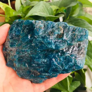 1pcs Natūralių mėlyna apatite, akmens, mineralinė akmens pavyzdys