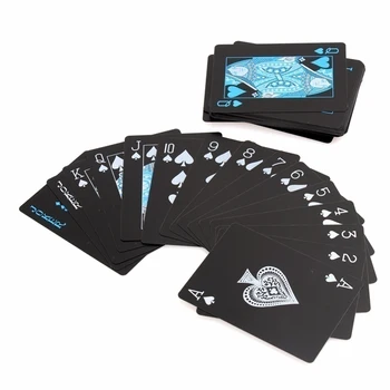 1Set Juoda Šviesos Pokerio Kortelės Baras Šalies KTV Naujovė Liuminescencinės Kortų Žaidimas, Baras Žaidimas Kolekcionuojamų Dropshipping