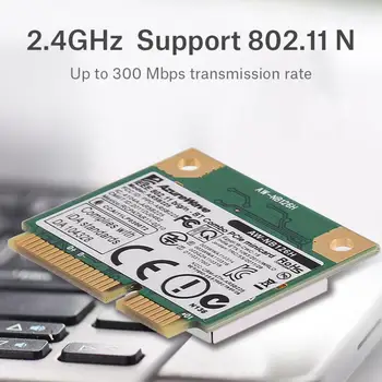 2.4 G Bluetooth WIFI tinklo plokštė Mini PCI-E 2 in 1 Bevielės Kortelės, Mini PCI-E Kortelės Lizdas DELL Asus Toshiba 