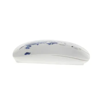 2.4 Ghz Kinijos mėlynos ir baltos spalvos porceliano Belaidės Pelės, Optinės Pelės 1200 DPI Belaidė Pelė, Kompiuterio PC