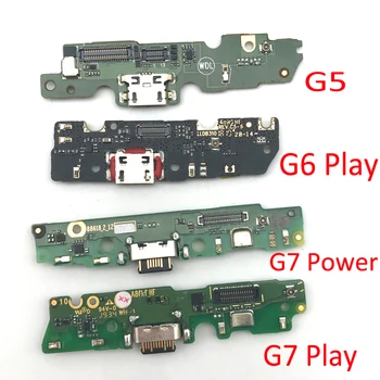 20 Vnt . Remontas, Dalys, USB Įkrovimo Dokas Port Jungtis Valdybos Motorola Moto G5 G7 G8 Žaisti G7 Galia E6 E7 Plius E4 G8 Galia Šviečia