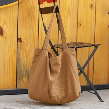 2019 Didelės talpos Drobės krepšys Paprasta derliaus Moterų Pečių Maišą Nešti lady rankinėje Prabangos Dizaineris bolsos mujer