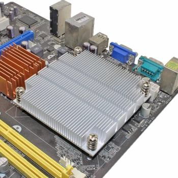 2019 naujas 1U serverio CPU aušintuvo radiatorius, aliuminio heatsink Intel 1150 1155 1156 i3 i5 i7 Pasyvus aušinimas