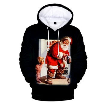 2020 3D Naujų Pardavimo vyrai/moterys Mados swearshirt Merry Christmas 3D bliuzono puloveris atsitiktinis viršų Merry Christmas 3D hoodies