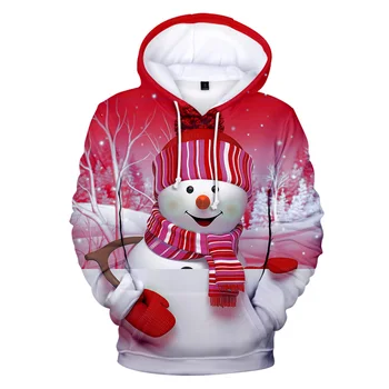 2020 3D Naujų Pardavimo vyrai/moterys Mados swearshirt Merry Christmas 3D bliuzono puloveris atsitiktinis viršų Merry Christmas 3D hoodies