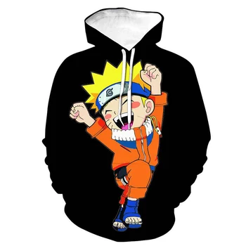 2020 Anime Naruto 3D Atspausdintas Hoodies Vyrų/Moterų Mados Gobtuvu Streetwear Puloveris Sporto Atsitiktinis Hoodie Palaidinukė Hip-Hop Viršūnės