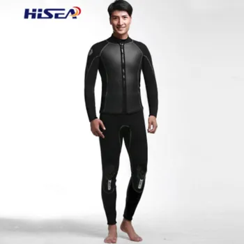 2020 HISEA Vyrų Aukštos kokybės 2,5 mm neopreno ilgomis rankovėmis hidrokostiumą, Banglenčių, nardymo kostiumas Individualumą išlaikyti šiltas žiemą naršyti drabužiai