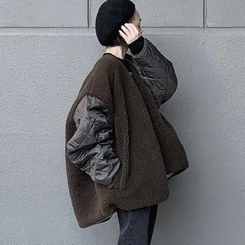 2020 Medvilnė Paminkštinimas Striukė Moterims Dizainerio Mados Japonijos korėjiečių OLIS Kratinys Prarasti Parkas Pavasario Žiemos Paltai Outwear Paltas