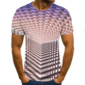 2020 metų Vasaros stiliaus Vyrų, Moterų Mados Trumpas rankovės juokingi marškinėliai 3d spausdinimo atsitiktinis t shirts