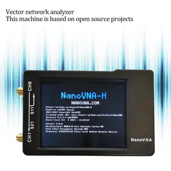 2020 Nano VNA-H 50KHz-900MHz Vektoriaus Tinklo MF HF VHF UHF Antena Skaitmeninės Analizatorius Skaitmeninis Trumpųjų bangų Antenos Metrų Testeris