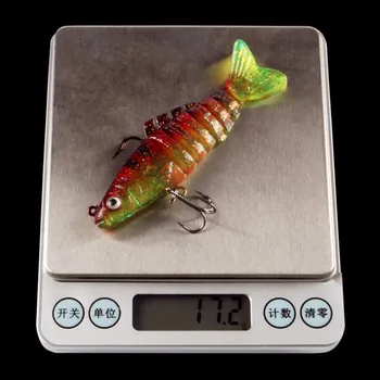 2020 naujas LidaFish prekės multi-skyriuje masalas bionic netikrą masalas 9cm / 17g viliojimo masalas gėlųjų vandenų žvejyba jūroje, minkštas masalas kablio masalas