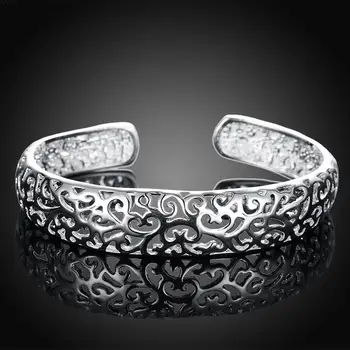 2020 naujų korėjos mados ethinc tuščiaviduriai žiedai bangles moterų 925 sterling skiedra meilės indijos juvelyrikos prabangos prekės
