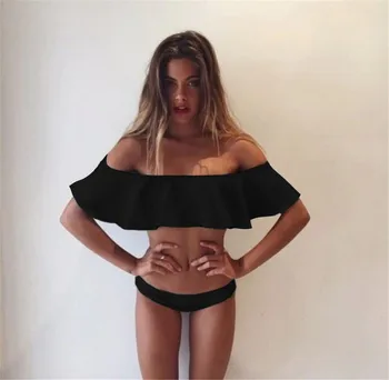 2020 Seksualus Ilgomis Rankovėmis Bikini Moterims Maudymosi Kostiumėlį, Žali Lapai Spausdinti Maudymosi Kostiumai Paplūdimio Brazilijos Bikini Komplektas Biquini Moteris
