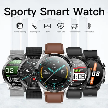 2020new T03 Raudona Juosta Smart Watch Vyrų Kūno Temperatūra Stebėti IP68 EKG PPG BP Širdies ritmo Fitness Tracker Sporto Smartwatch Moterims