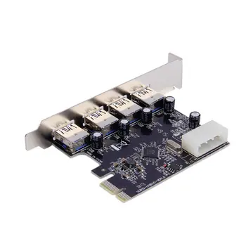 2021 KARŠTO 4Port PCI-E, USB 3.0 HUB 