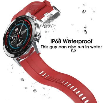 2021 L16 Smart Watch Vyrų EKG PPG Smartwatch IP68 