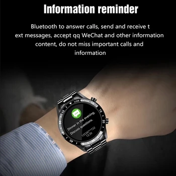 2021 Naujas Vyrų Smart watch Širdies ritmas, Kraujo spaudimas IP68 vandeniui sporto Treniruoklių žiūrėti Luxury Smart žiūrėti vyras už 