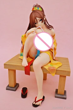 20cm Fuka Kirihara Pav Gimtoji Su jumis Fejerverkų Japonų Anime Seksuali Mergina, PVC Veiksmų Skaičius, Modelį, Žaislai, Lėlės Dovana