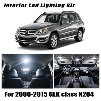 20pc x Klaidų LED Lemputė Vidaus apšvietimo Rinkinys paketą 2008-Mercedes Benz GLK klasės X204 GLK280 GLK300 GLK320 GLK350