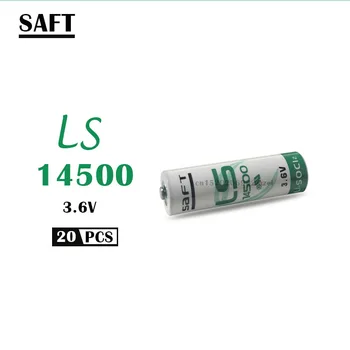 20PCS SAFT LS14500 ER14505 AA 3,6 V 2450mAh ličio baterija priemonė įrangos atsarginių bendrasis ličio baterija