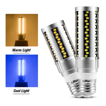 220V LED Kukurūzų Lemputes 15W 20W LED Energijos Taupymo Lempa E27 LED Šviestuvo Šviesos Miegamajame, Gyvenamasis Kambarys, virtuvė, SMD ampulä-2835